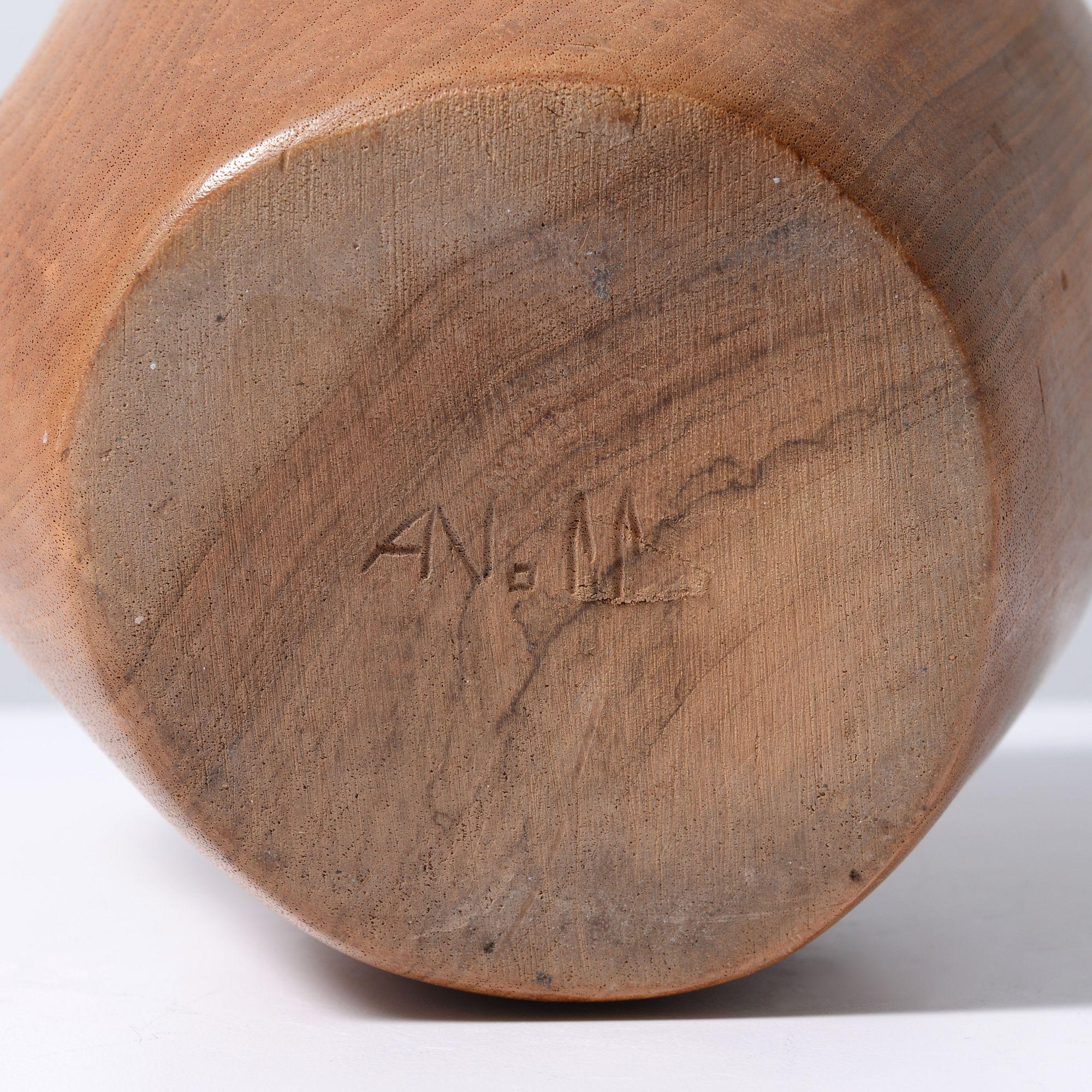 Mahogany Alexandre Noll Pitcher For Sale