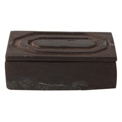 Alexandre Noll Style Carved Wood Box