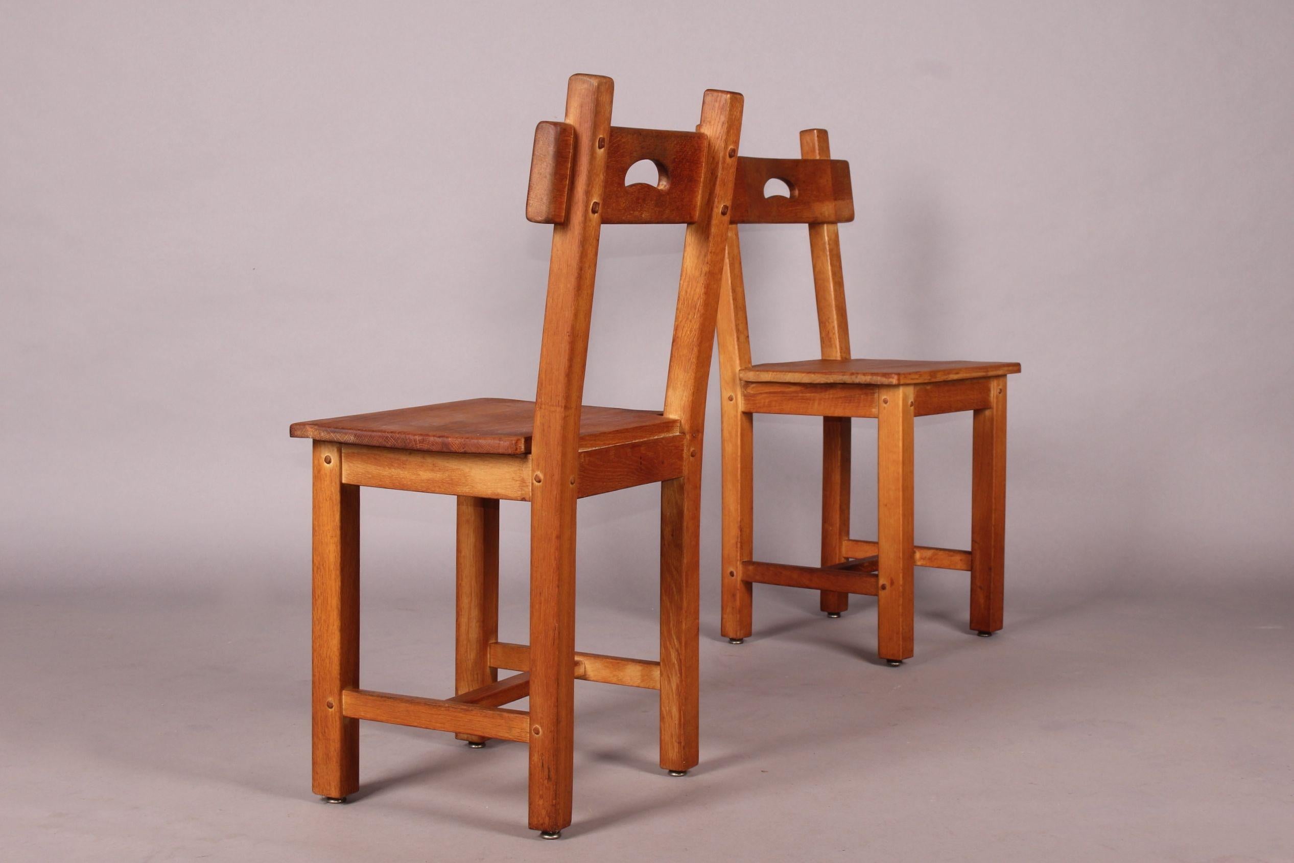 Alexandre Noll style pair of chairs.