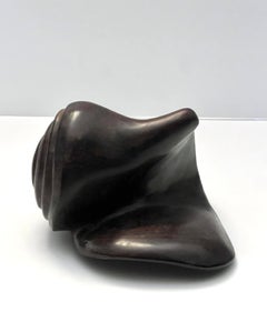 Alexandre Noll Style Shell Sculpture Carved  Wood
