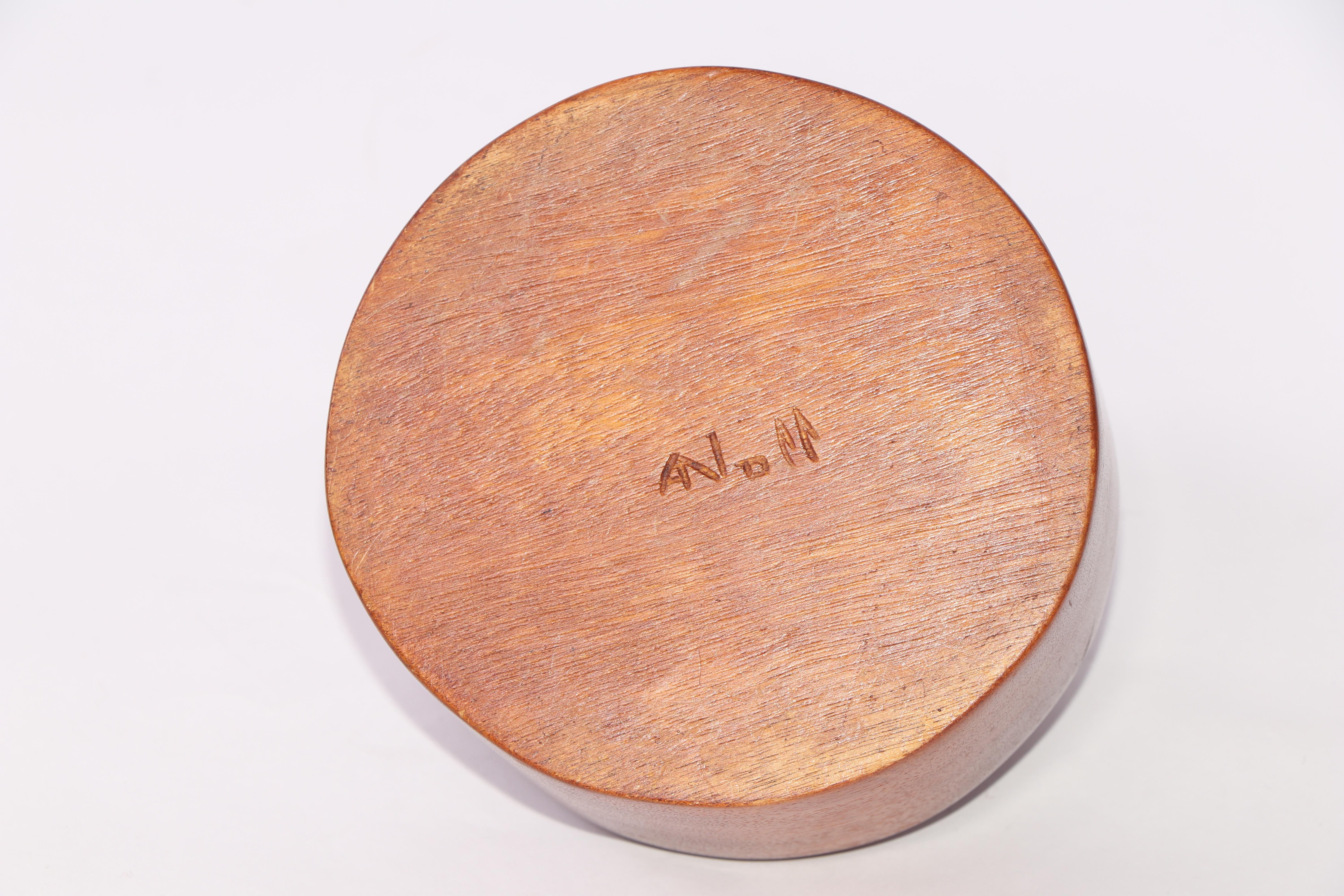 Vaso di legno Alexandre Noll in vendita 1