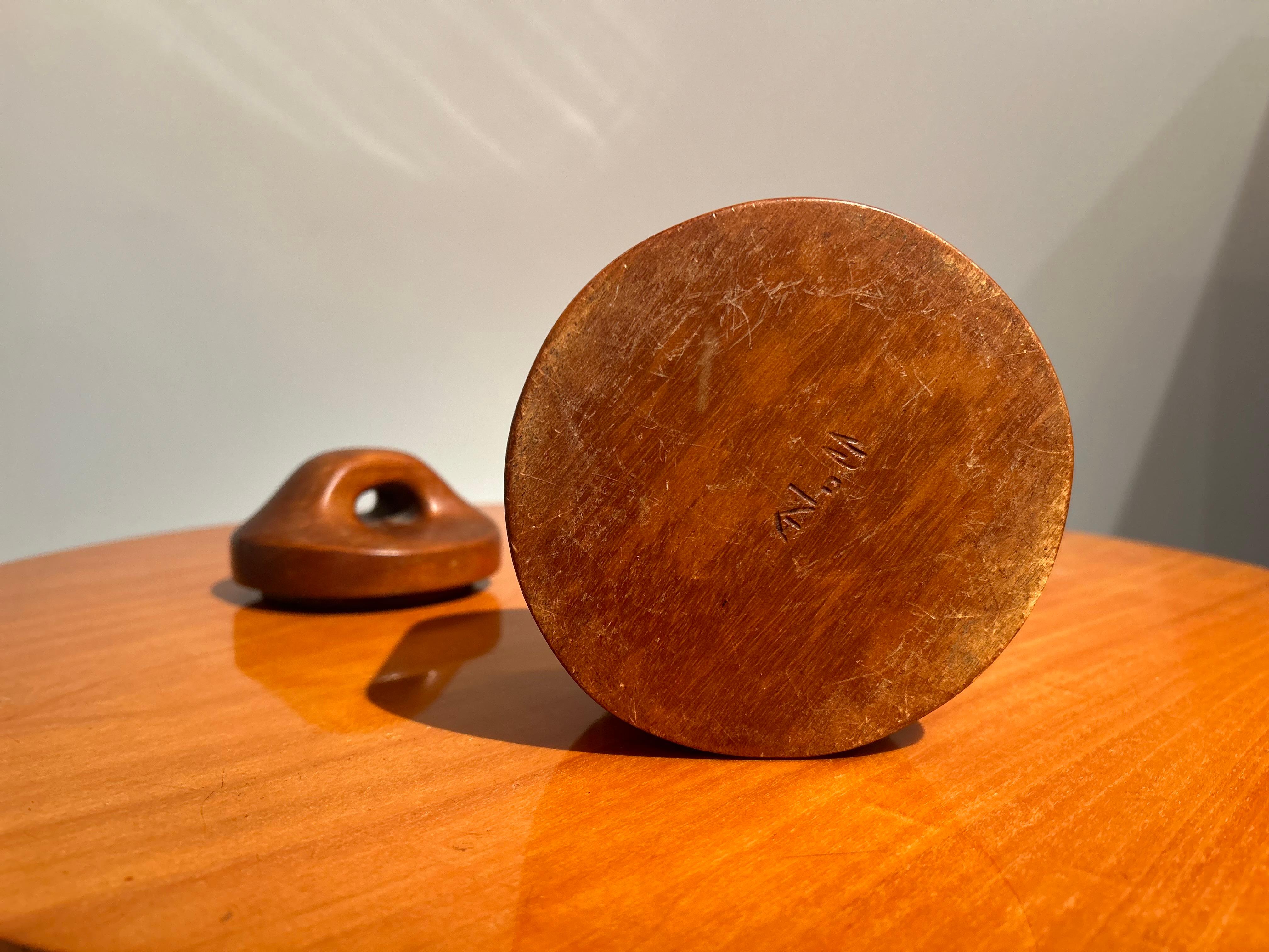 Noce Vaso di legno Alexandre Noll in vendita