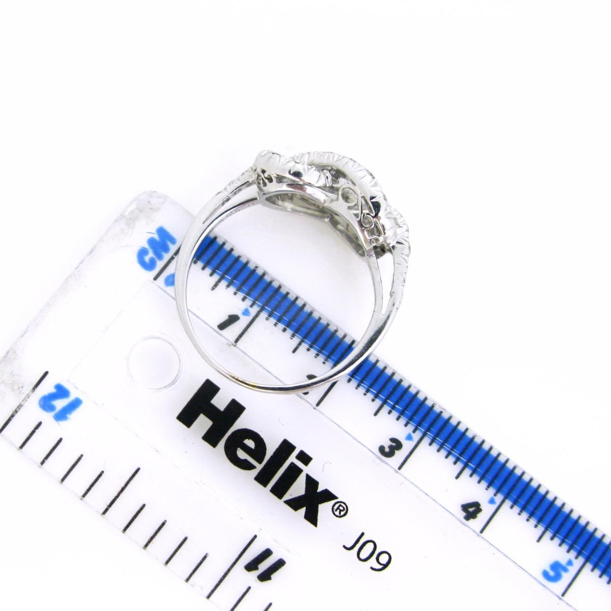 Alexandre Reza Infinity Knot Brilliant Cut Diamonds Wedding Ring 1