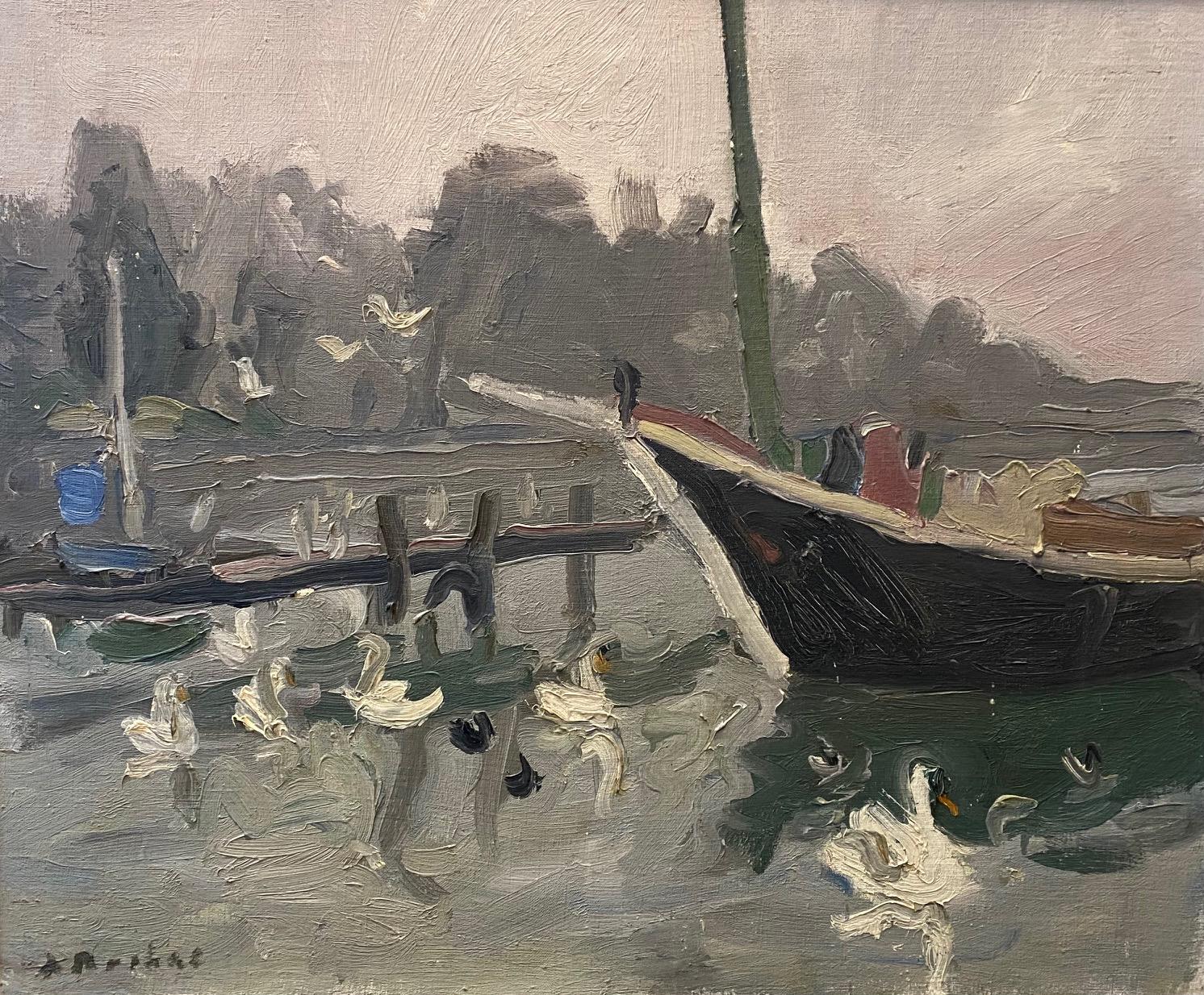 Oil on canvas sold with frame 
Total size with frame 63x72 cm
Alexandre ROCHAT is an artist born in France in 1895 and died in 1981. His works have been sold at public auction 77 times, mainly in the Painting category.