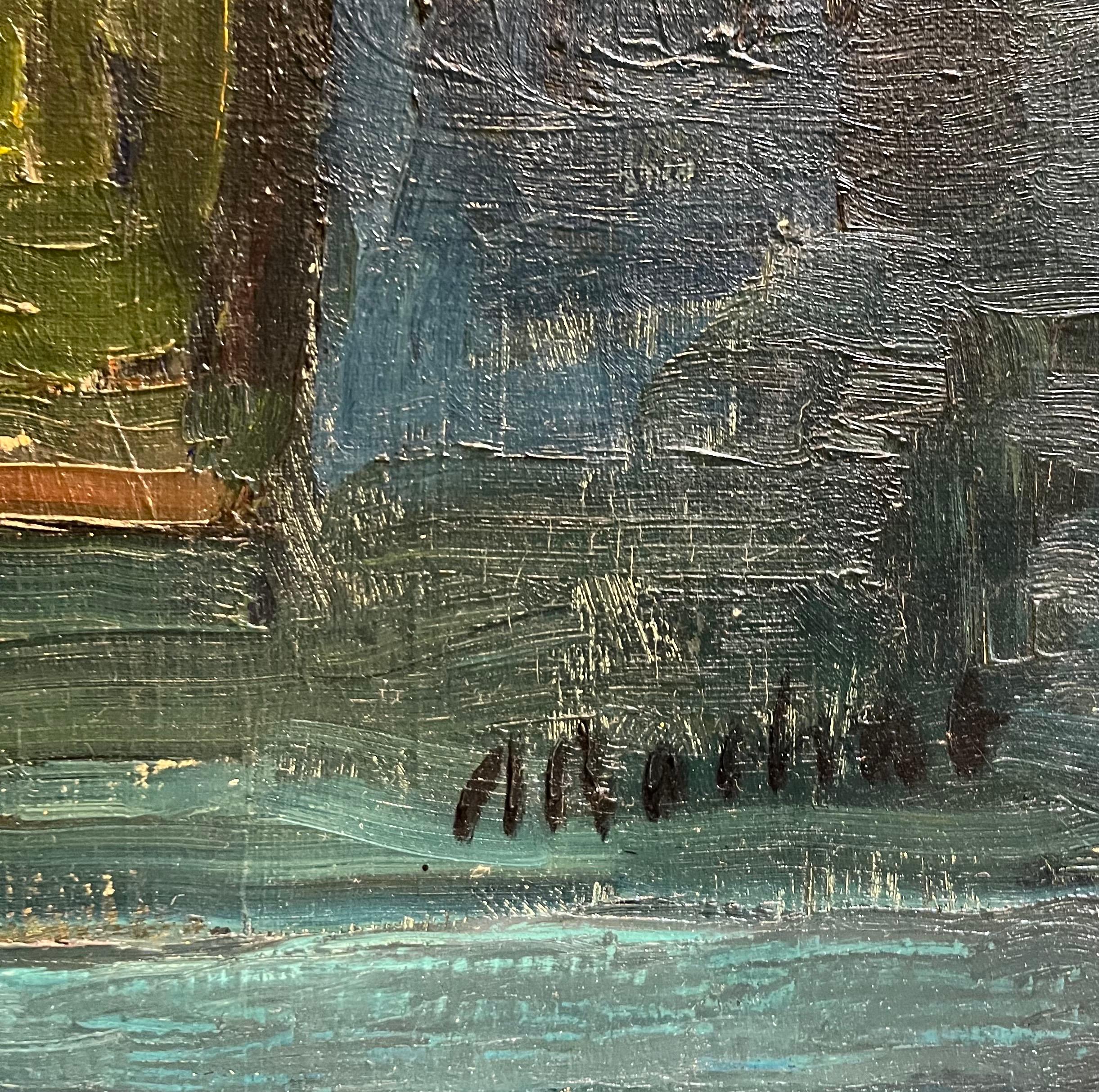 El libro amarillo de Alexandre Rochat - Óleo sobre lienzo - 38x46,5 cm 1
