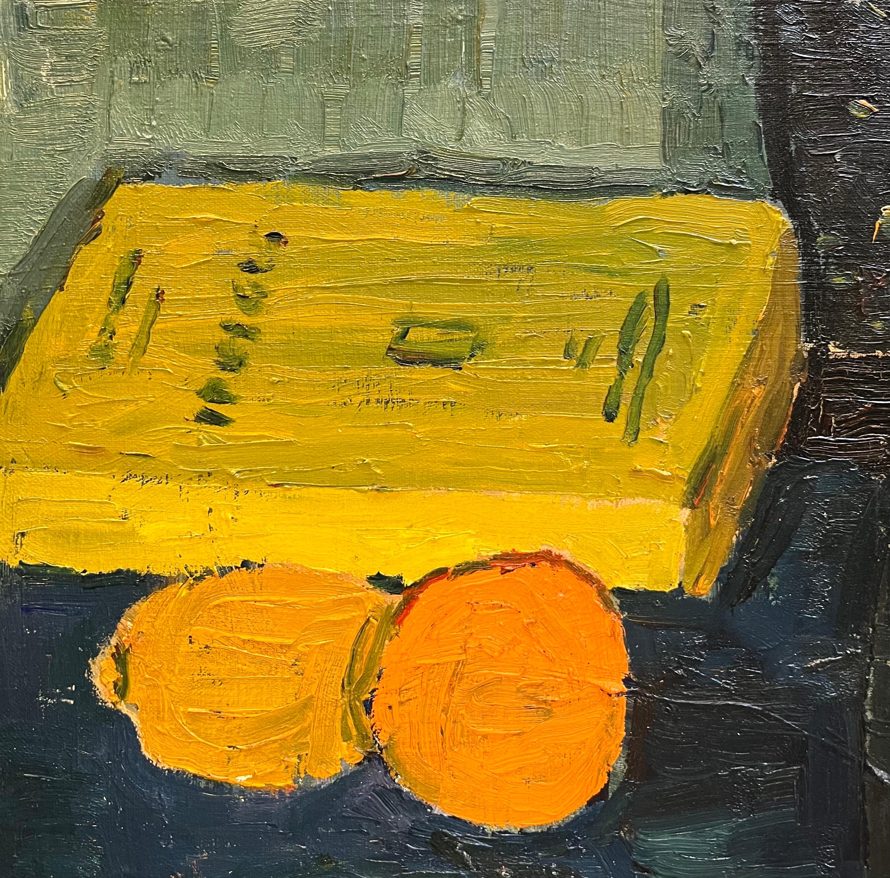 El libro amarillo de Alexandre Rochat - Óleo sobre lienzo - 38x46,5 cm 2