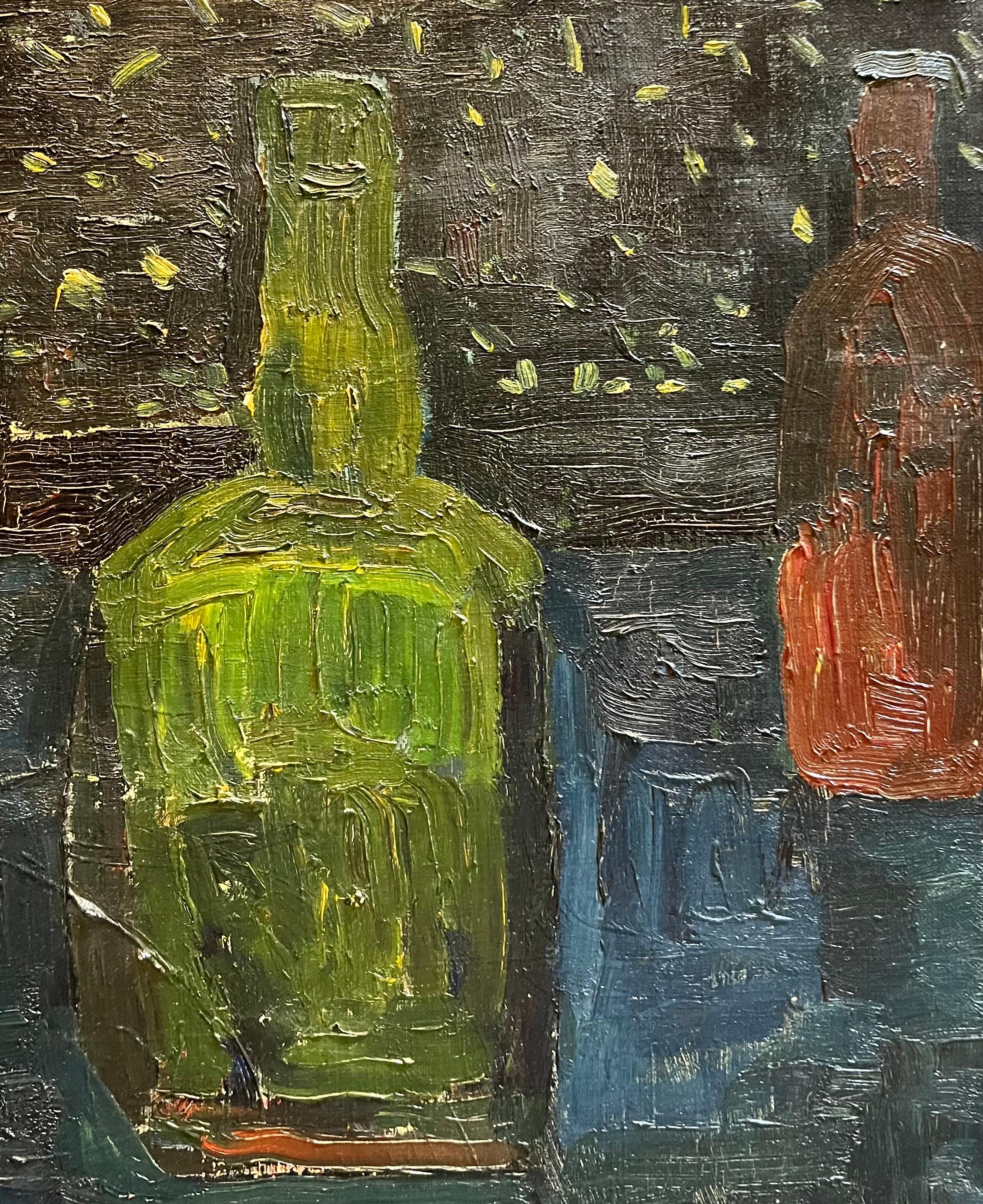 El libro amarillo de Alexandre Rochat - Óleo sobre lienzo - 38x46,5 cm 4