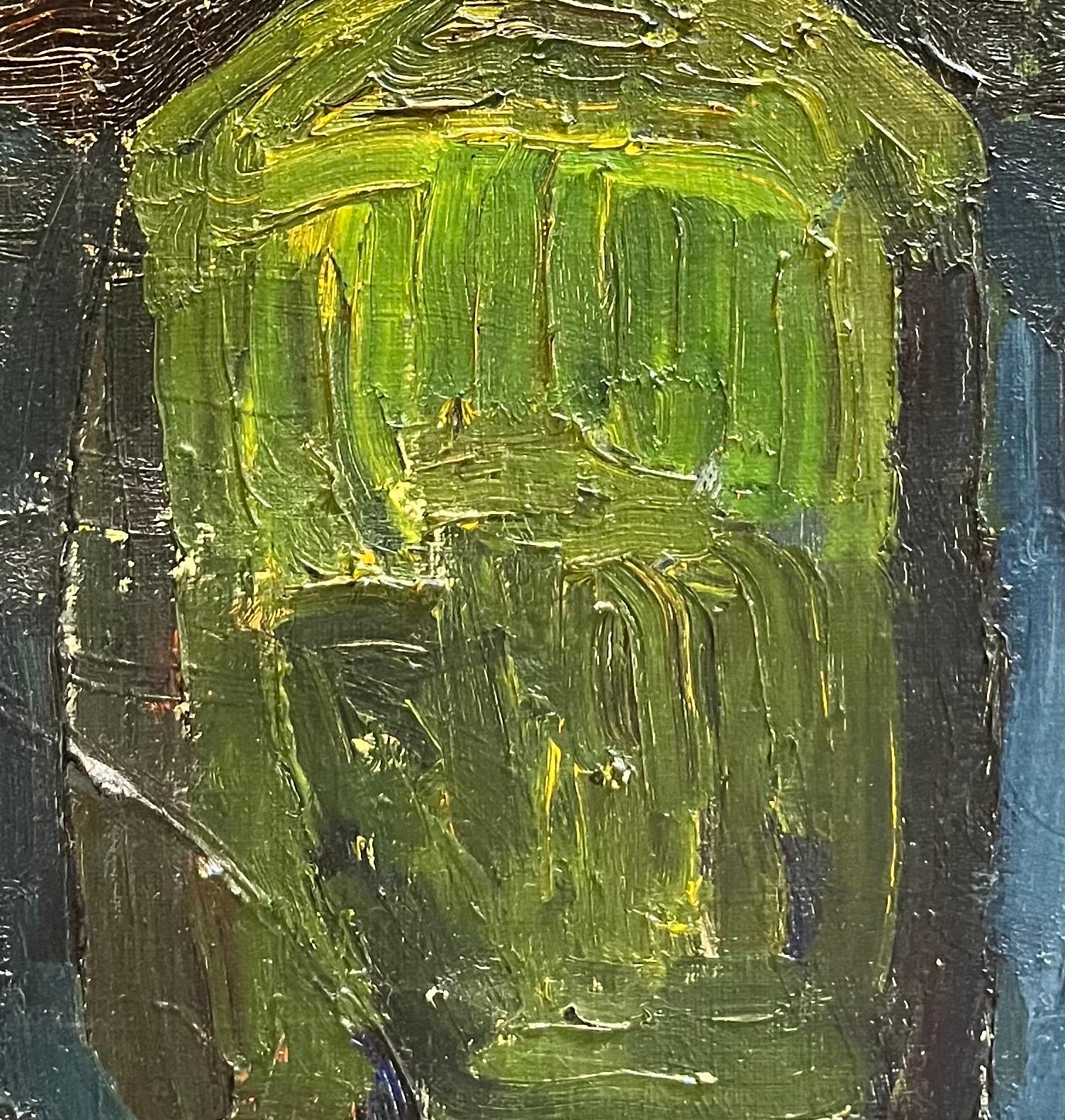El libro amarillo de Alexandre Rochat - Óleo sobre lienzo - 38x46,5 cm 5