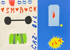 Combustión de Alexander Schaller - Acrílico sobre lienzo - 43x59 cm