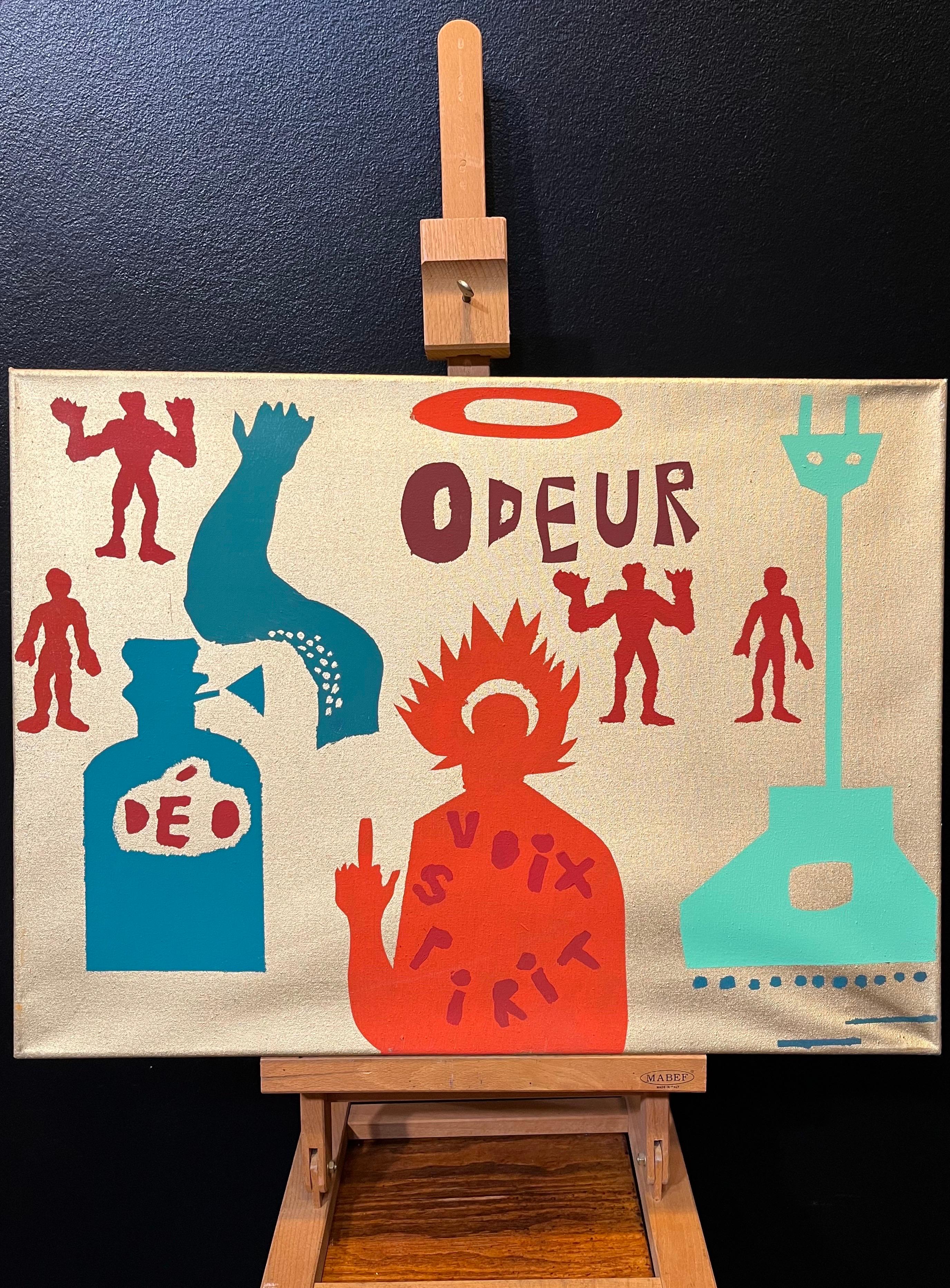 Essence of Being von Alexander Schaller - Acryl auf Leinwand - 43x59 cm im Angebot 2