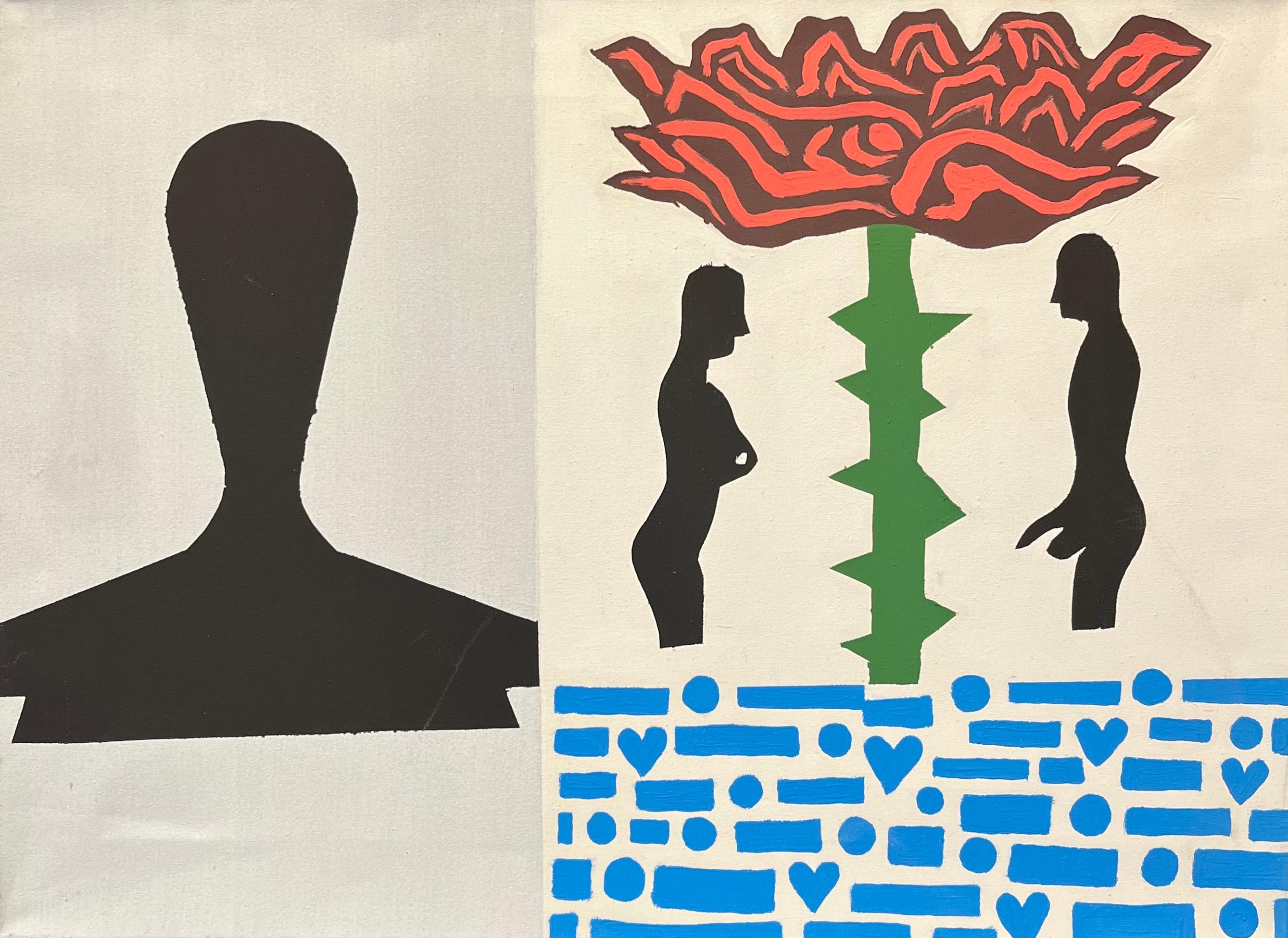 Love Letter by Alexander Schaller - Acrylic on Canvas - 43x59 cm