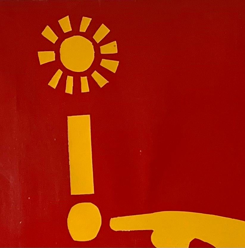 On/Off von Alexander Schaller - Acryl auf Leinwand - 124x107 cm (Pop-Art), Painting, von Alexandre Schaller