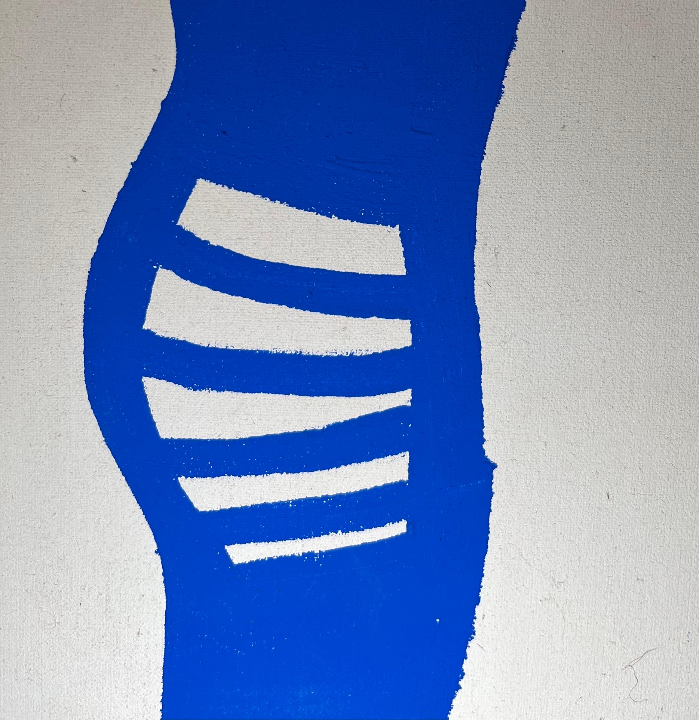 Metamorfosis espiritual de Alexander Schaller - Acrílico sobre lienzo - 43x59 cm - Painting de Alexandre Schaller