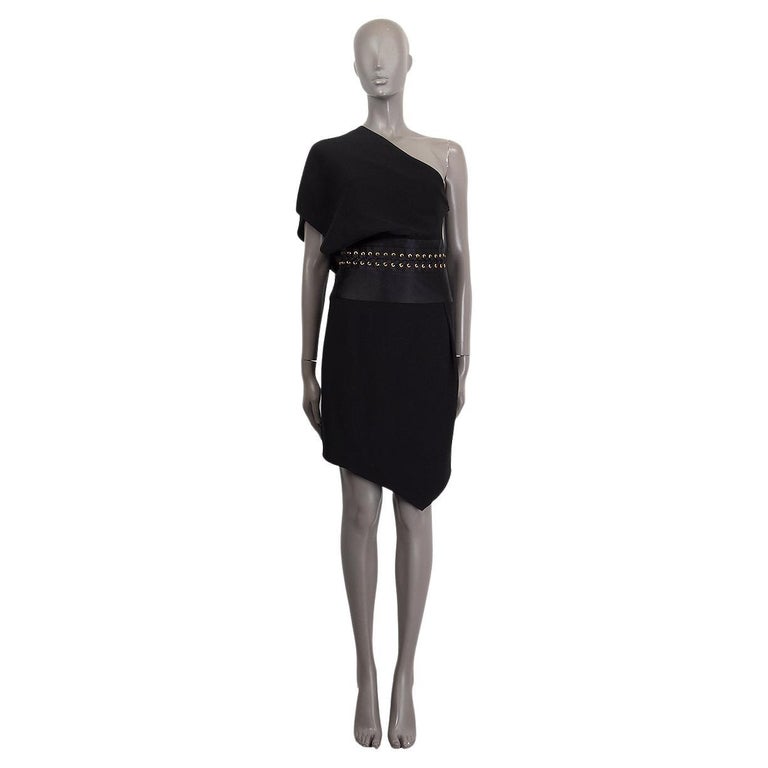open lace back dress Alexandre Vauthier Women's Mini Dress 40 / Black