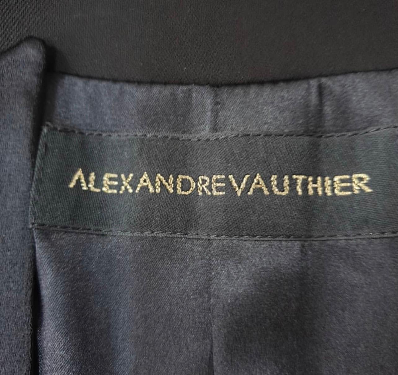 ALEXANDRE VAUTHIER  Giacca a portafoglio in viscosa nera
Sz.38
Ottime condizioni