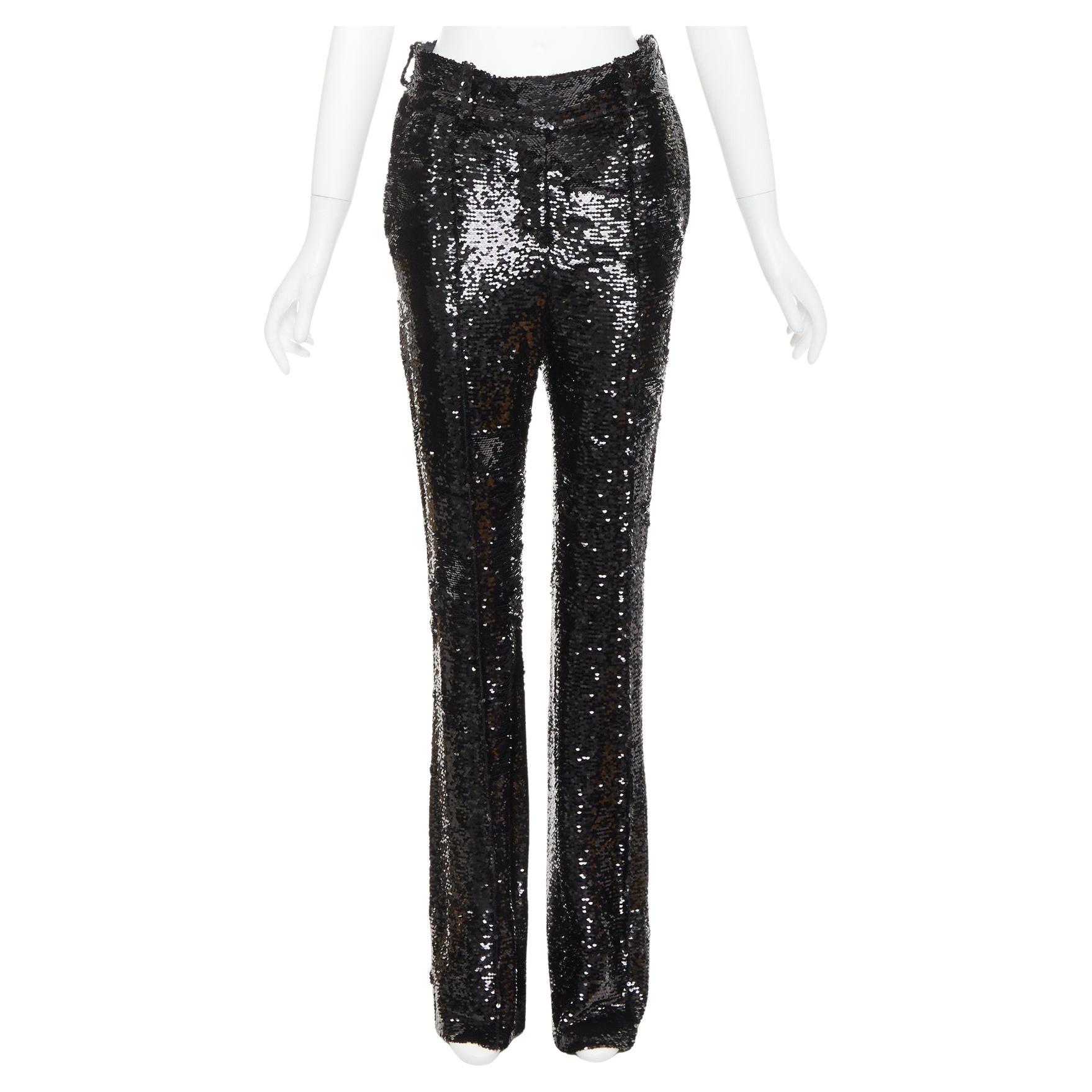 ALEXANDRE VAUTHIER COUTURE AW2020 Laufsteghose mit hoher Taille und Falten