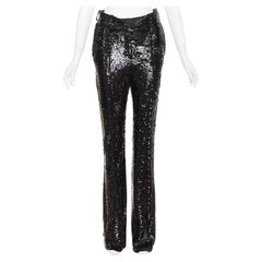 ALEXANDRE VAUTHIER COUTURE AW2020 Laufsteghose mit hoher Taille und Falten