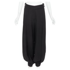 ALEXANDRE VAUTHIER COUTURE Ballonhose mit plissiertem Bündchen und tiefem Schritt