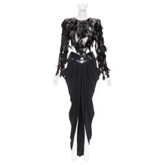 ALEXANDRE VAUTHIER COUTURE Runway Lesage filigree paillette hand beaded gown