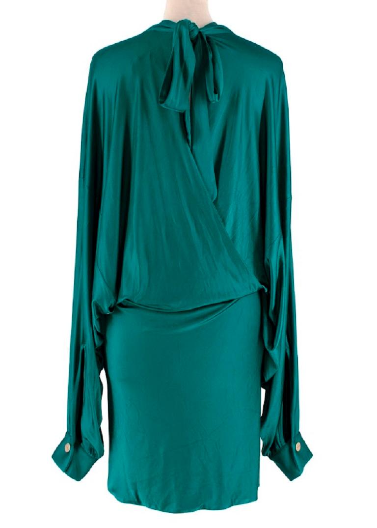 alexandre vauthier green dress