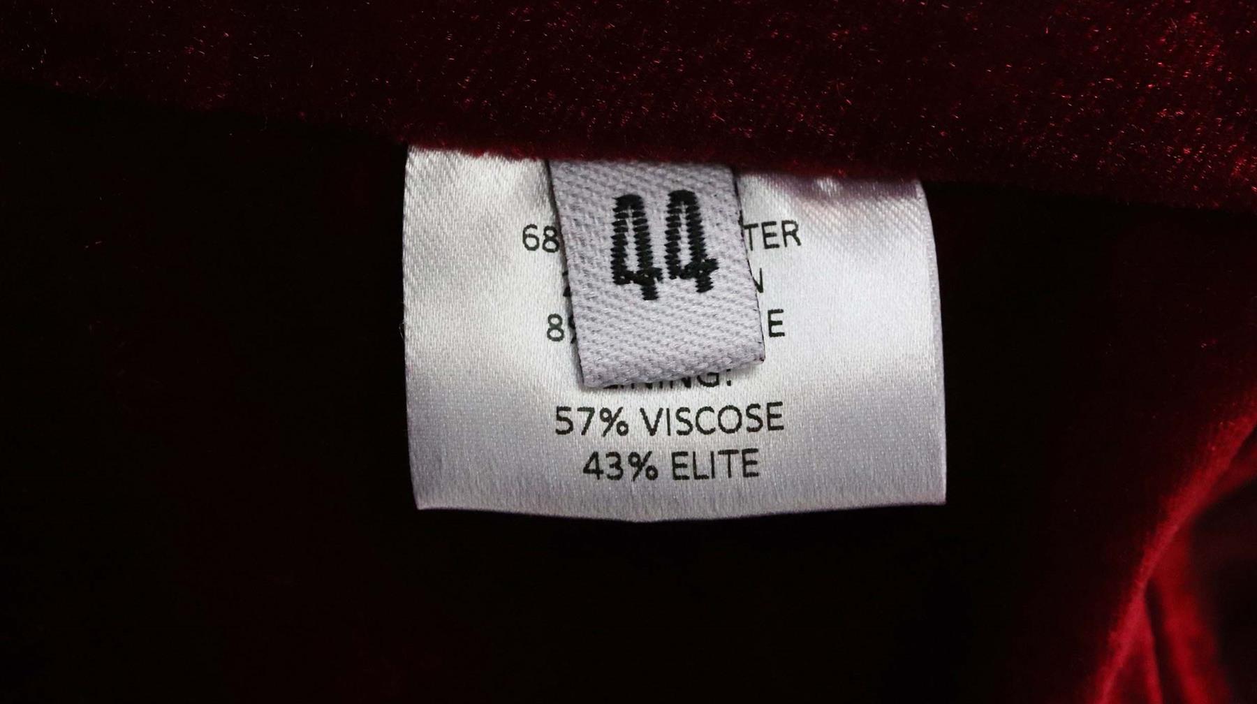 Red Alexandre Vauthier Draped Stretch Velvet Gown FR 40 UK 12