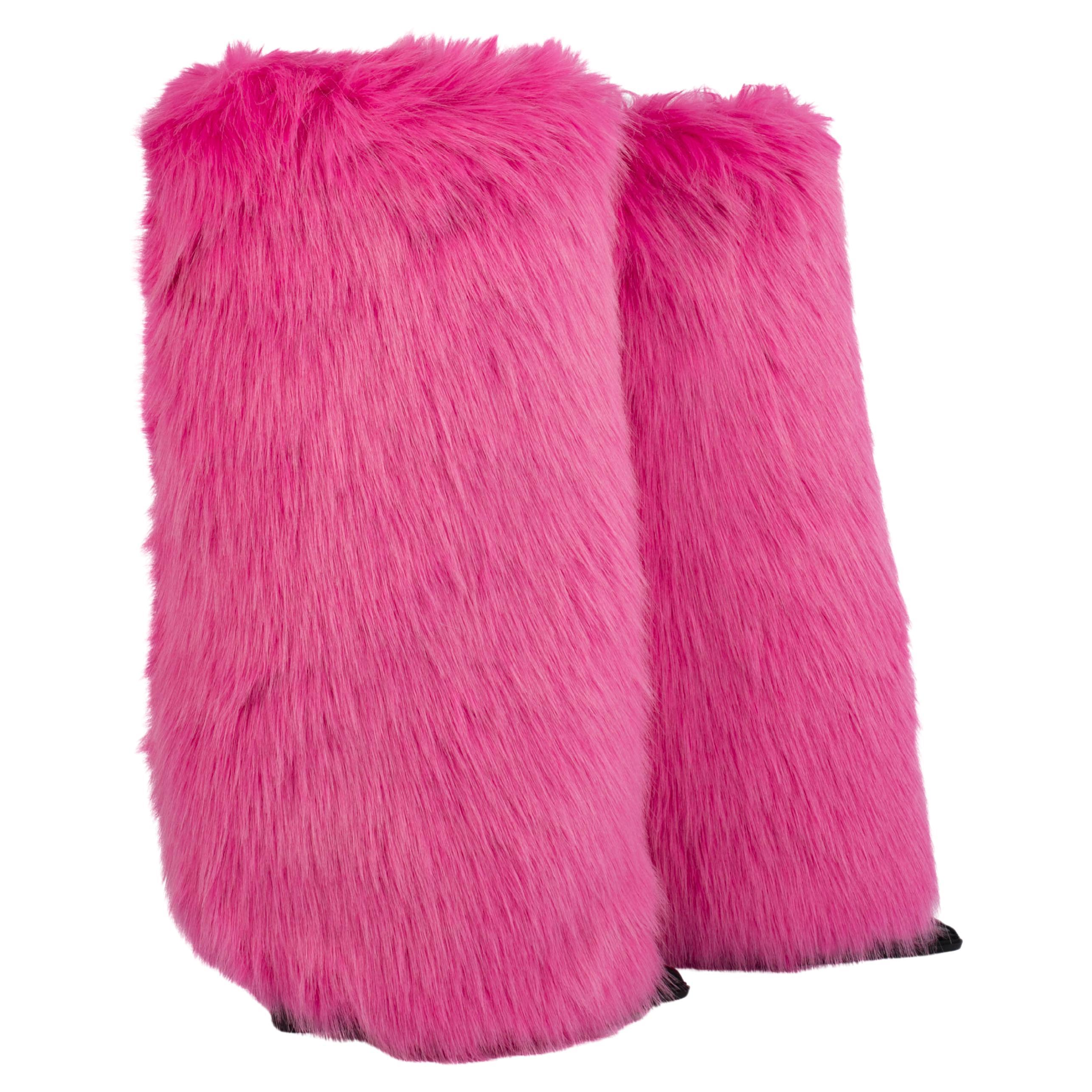 Alexandre Vauthier faux fur boots 2024 For Sale