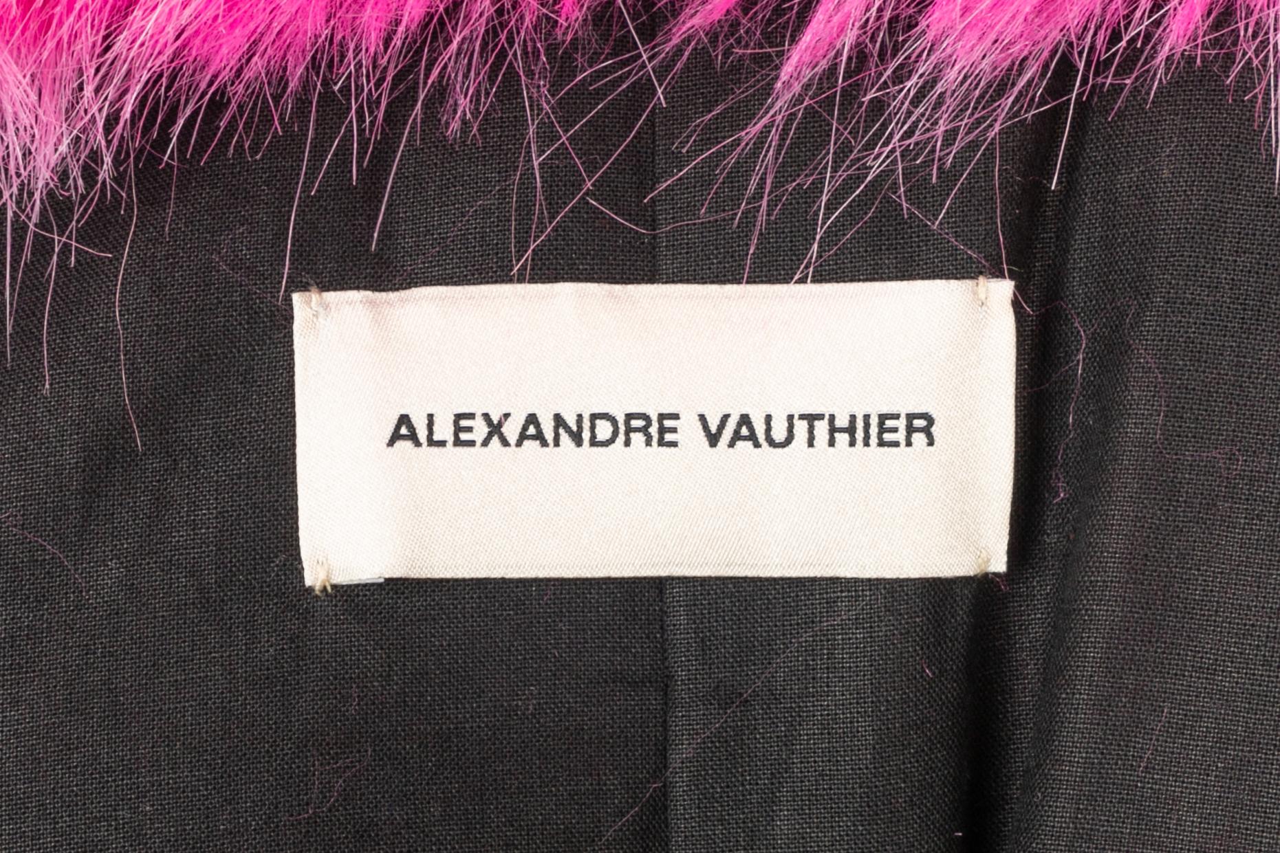 Cappotto di pelliccia di Alexandre Vauthier in vendita 5