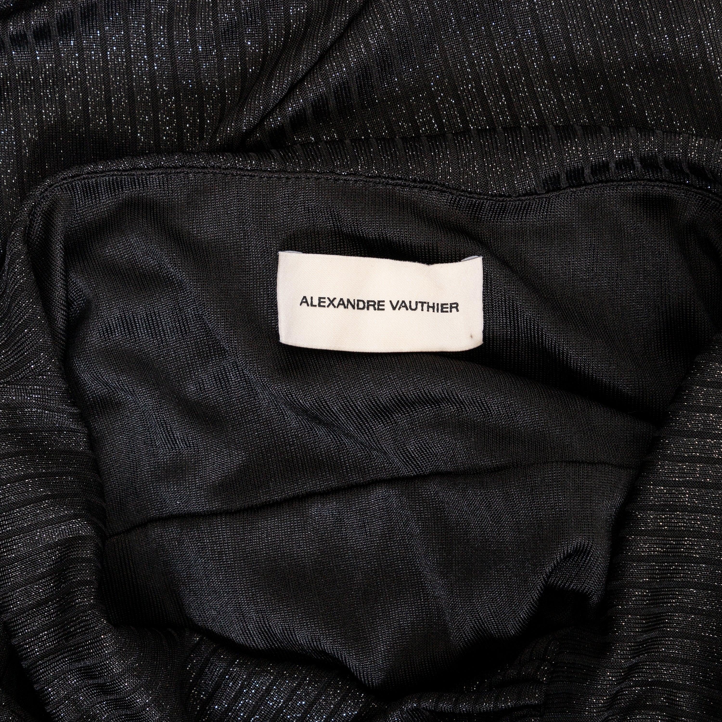 Alexandre Vauthier Glitter Mini Skirt - '10s For Sale 2