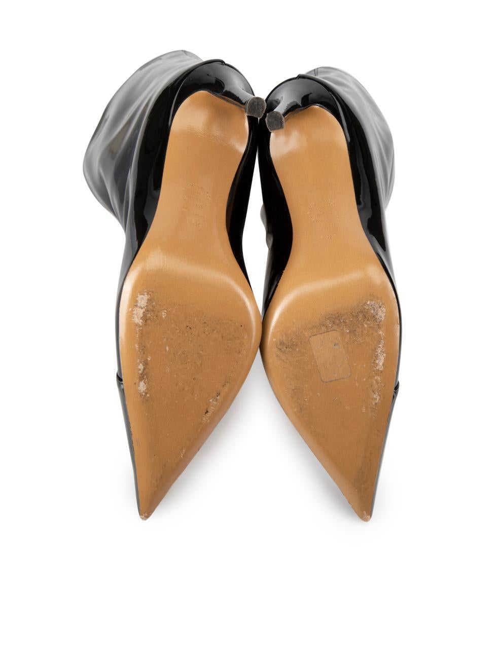 Alexandre Vauthier Botín de charol con tacón en punta Talla IT 35.5 en Bueno estado para la venta en London, GB