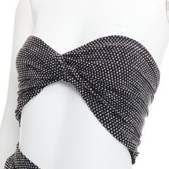 ALEXANDRE VAUTHIER Silbernes Strass-Kristallkleid mit verdrehter Büste und drapiertem Rockausschnitt
