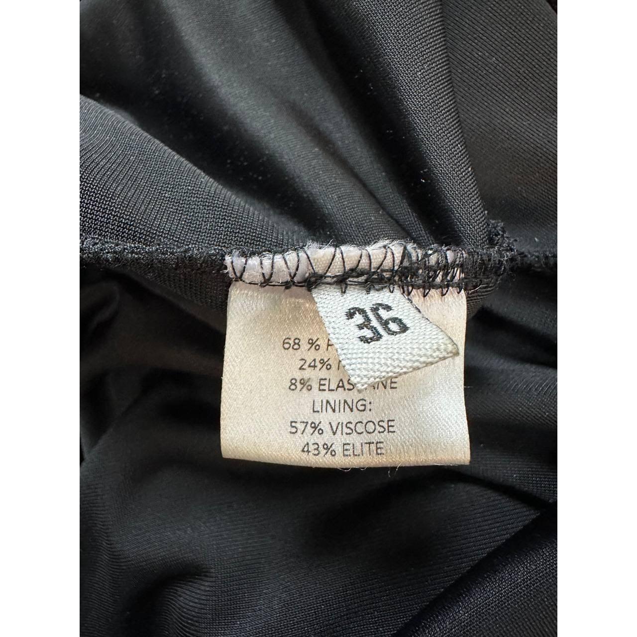 Alexandre Vauthier Samt Wickelkleid Größe 36 im Angebot 1