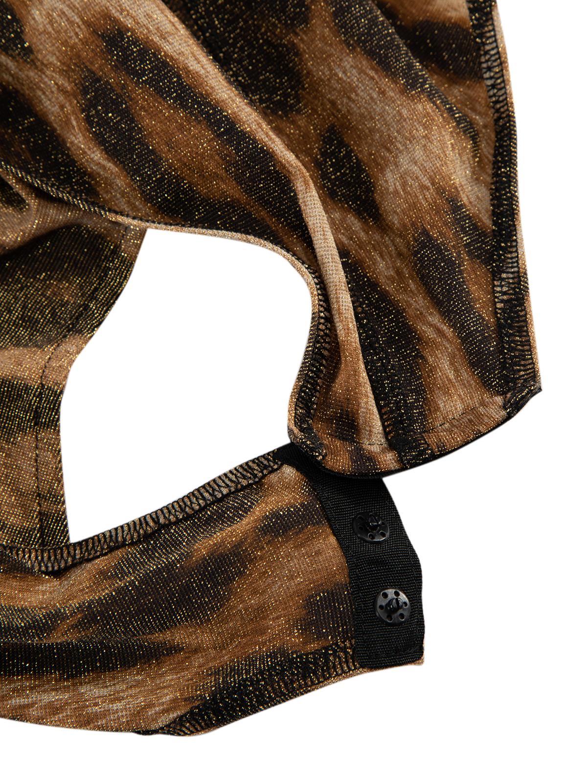 Alexandre Vauthier Women's Leopard Ruched Mini Dress 2