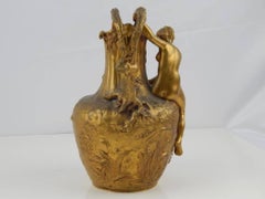 Alexandre Vibert Dore Bronze Pitcher