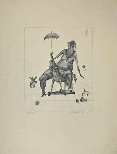 Jinete - Litografía de Alexandre Zlotnik - 1973