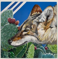 "Seek" (2024) By Alexandrea Pangburn, Original Acrylic Painting on Wood Panel