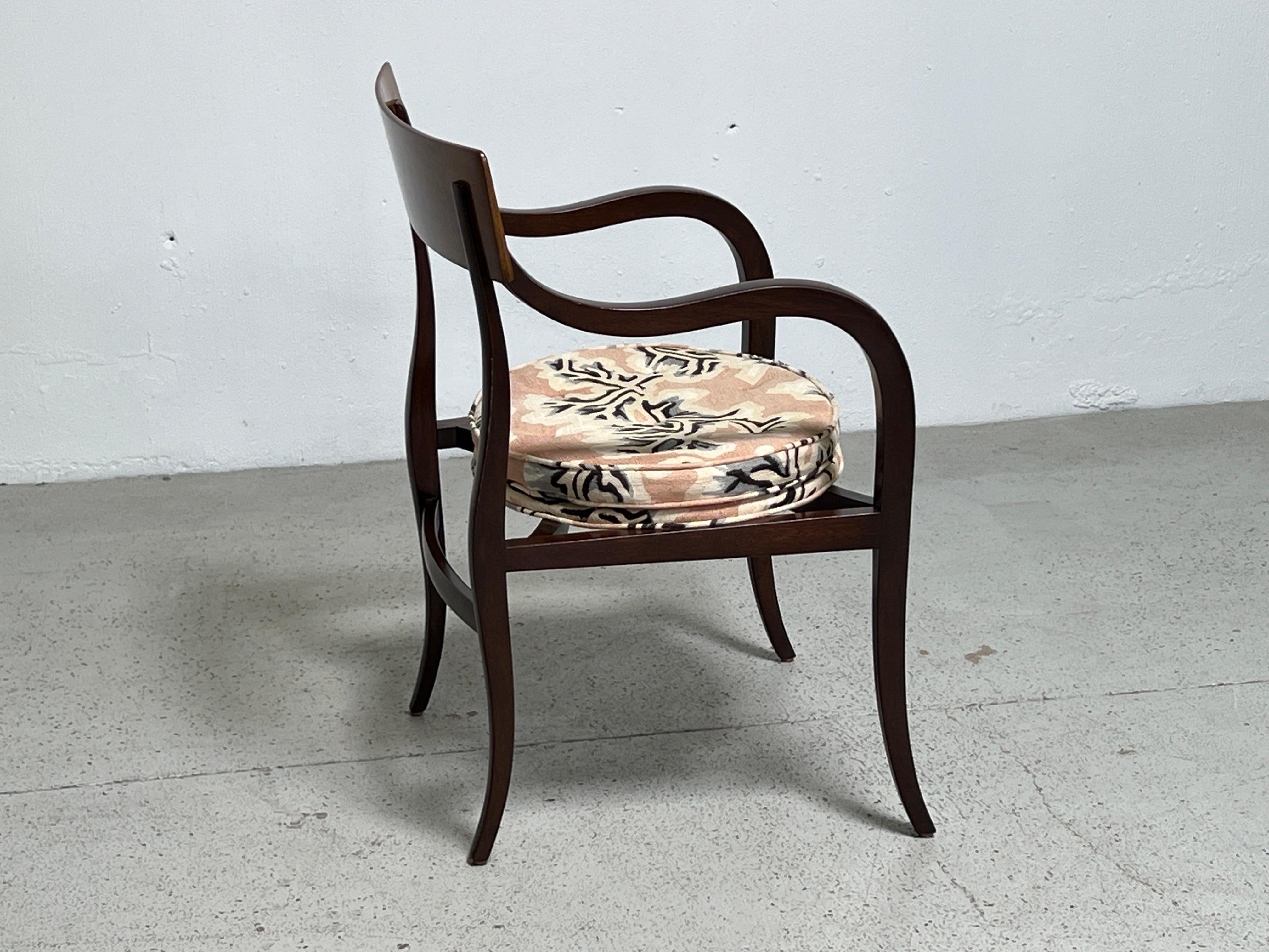 Alexandria Chair by Edward Wormley for Dunbar  In Good Condition For Sale In Dallas, TX