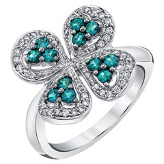 Alexandrite and Diamond Ring