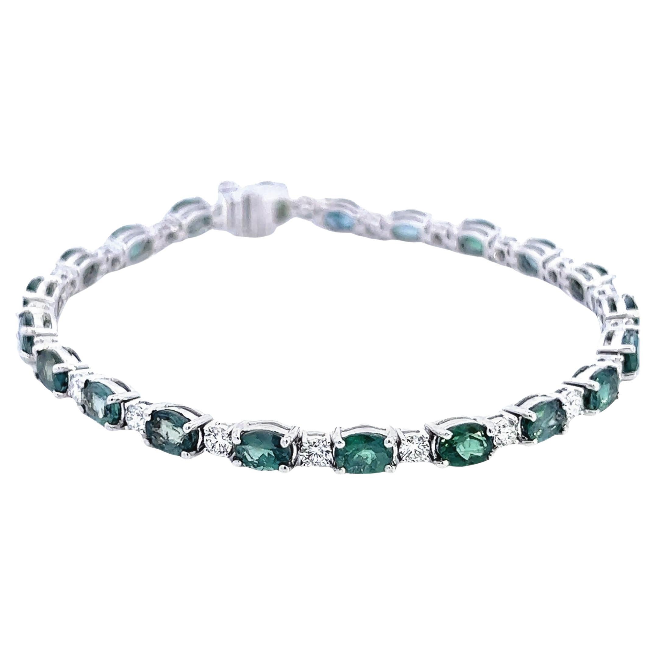 Alexandrite elegance bracelet For Sale