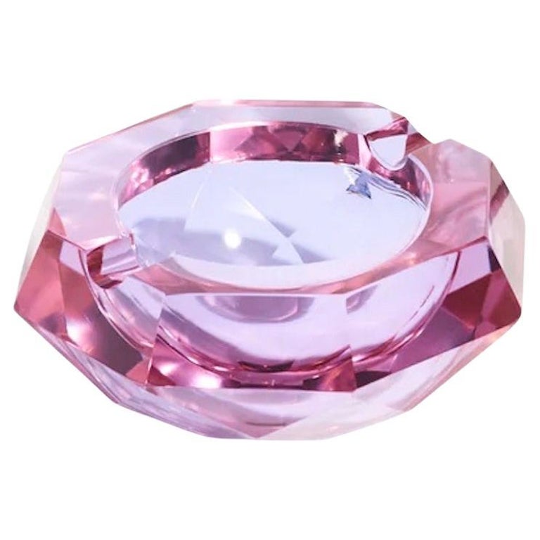 Alexandrite Glass Ashtray For Sale at 1stDibs