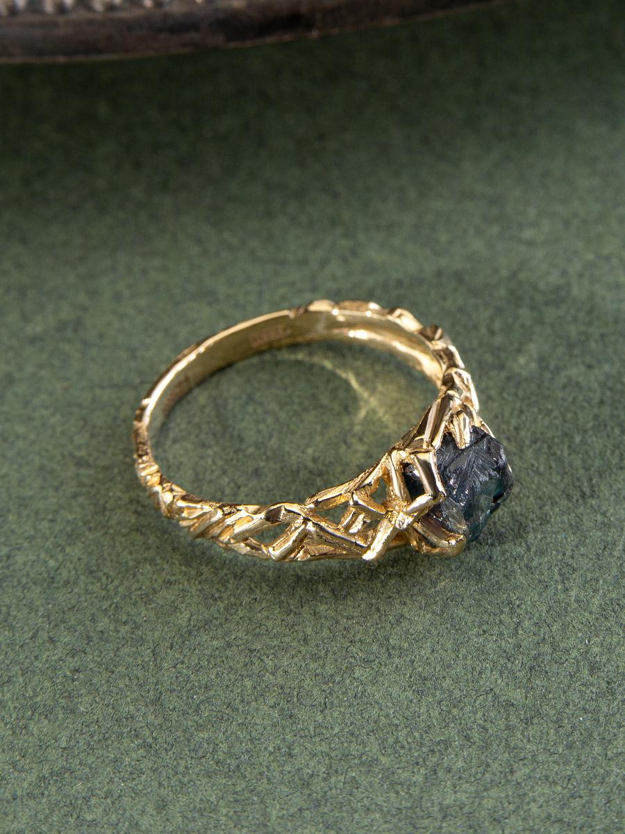 raw alexandrite ring