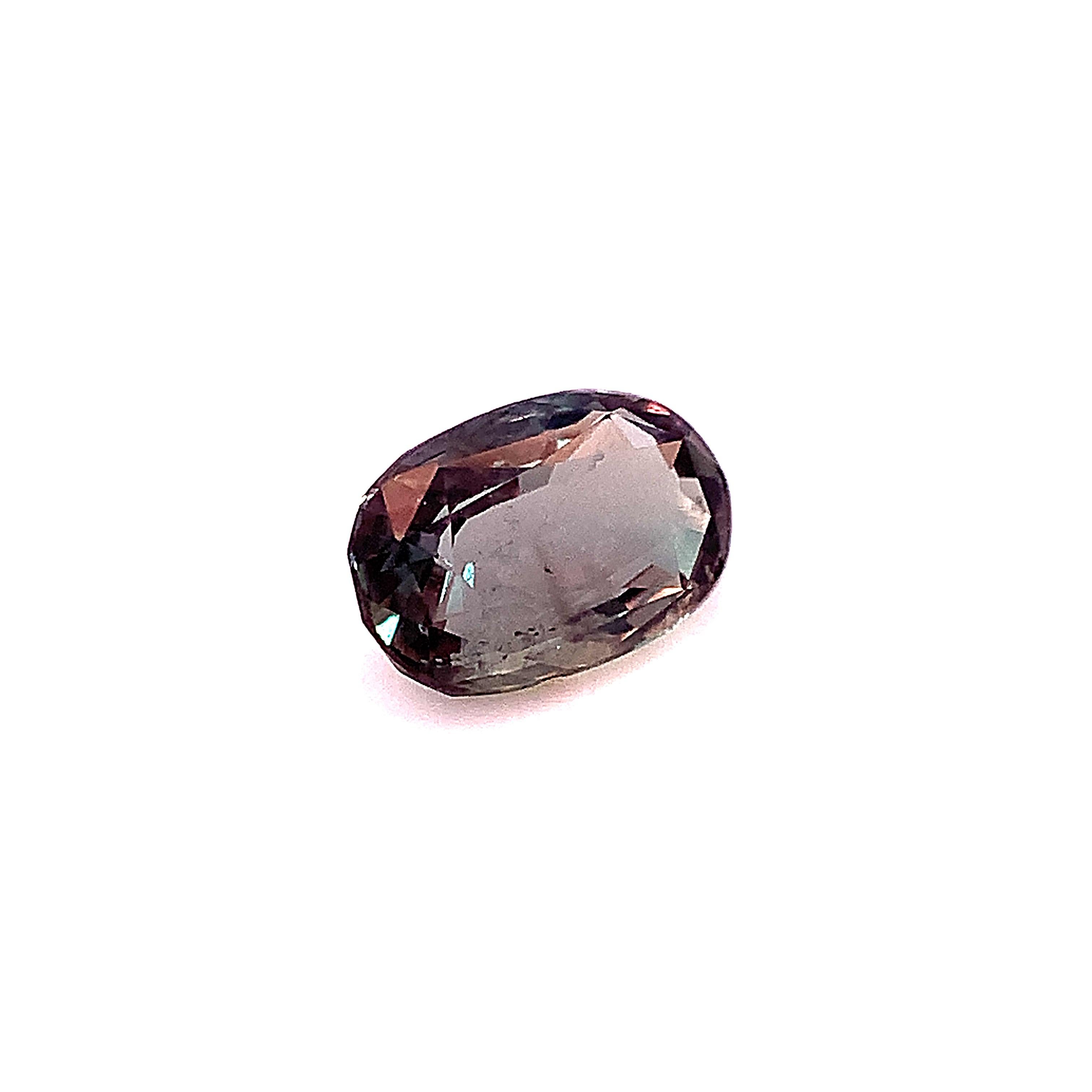 Alexandrit Oval, .86 Karat, loser Edelstein, GIA-zertifiziert im Zustand „Neu“ in Los Angeles, CA