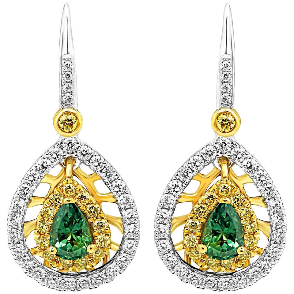 Diamond, Pearl and Antique Drop Earrings - 6,275 For Sale at 1stdibs ...