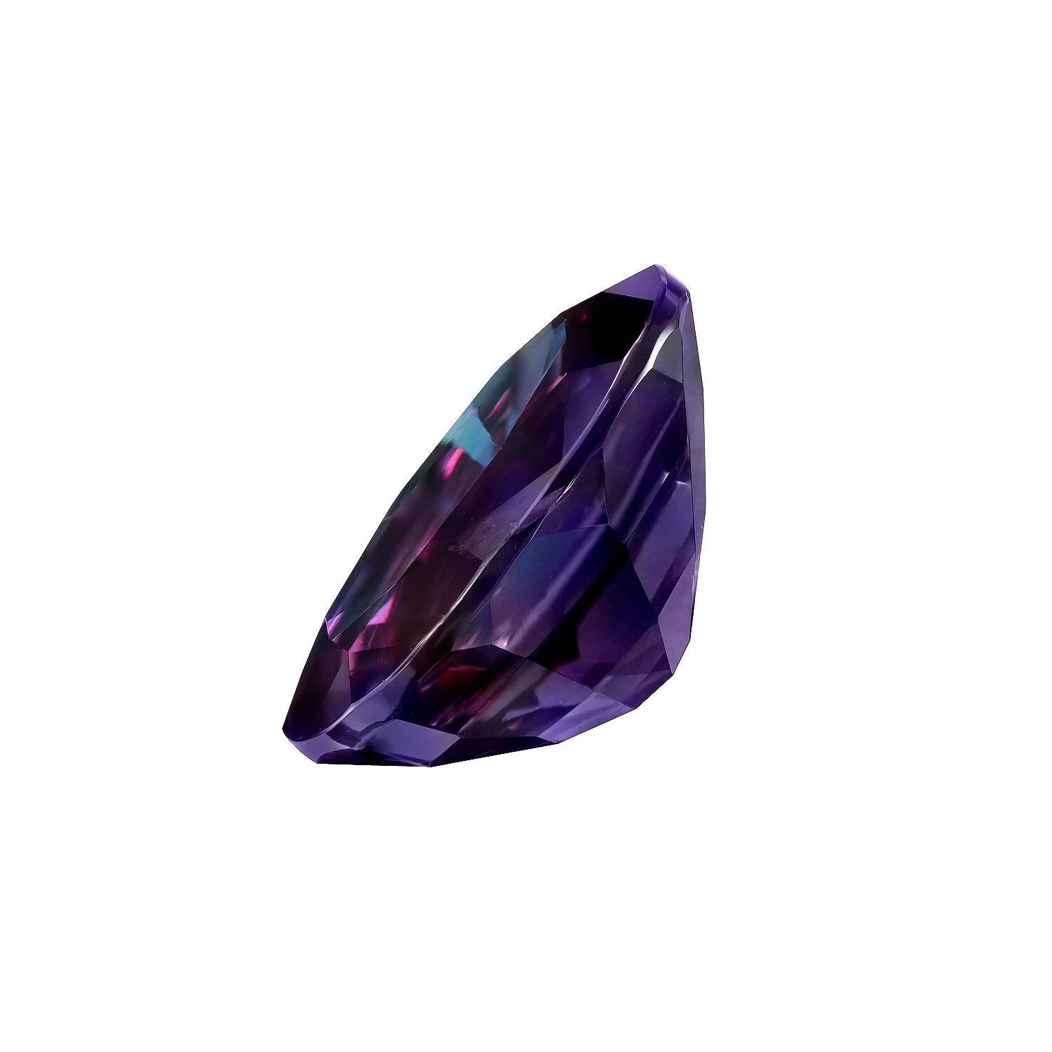 Contemporary Alexandrite Ring Stone 5 Carat Brazil Loose Gemstone For Sale