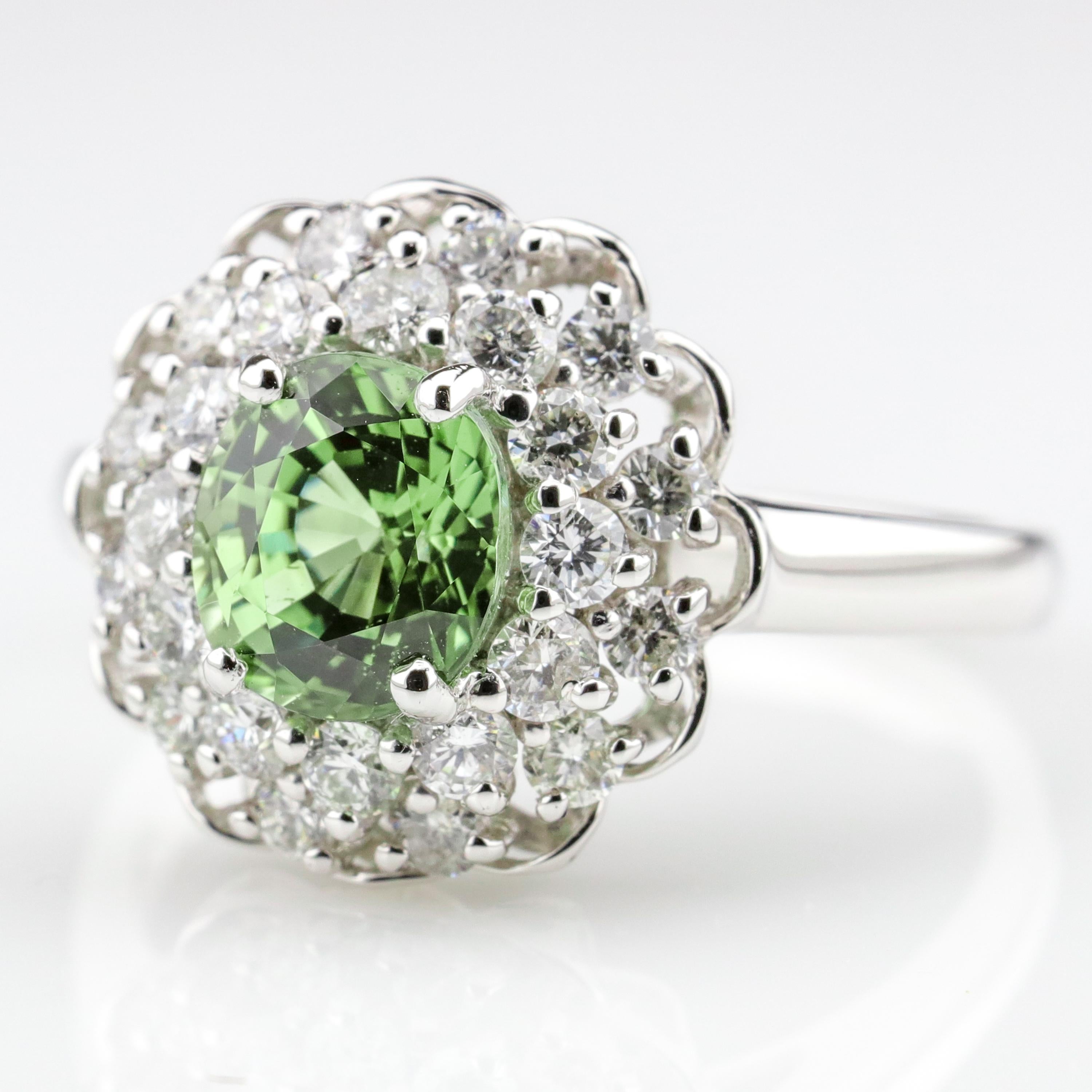 Alexandrite Ring with Diamonds is Rare Even Among Alexandrite Rings 1