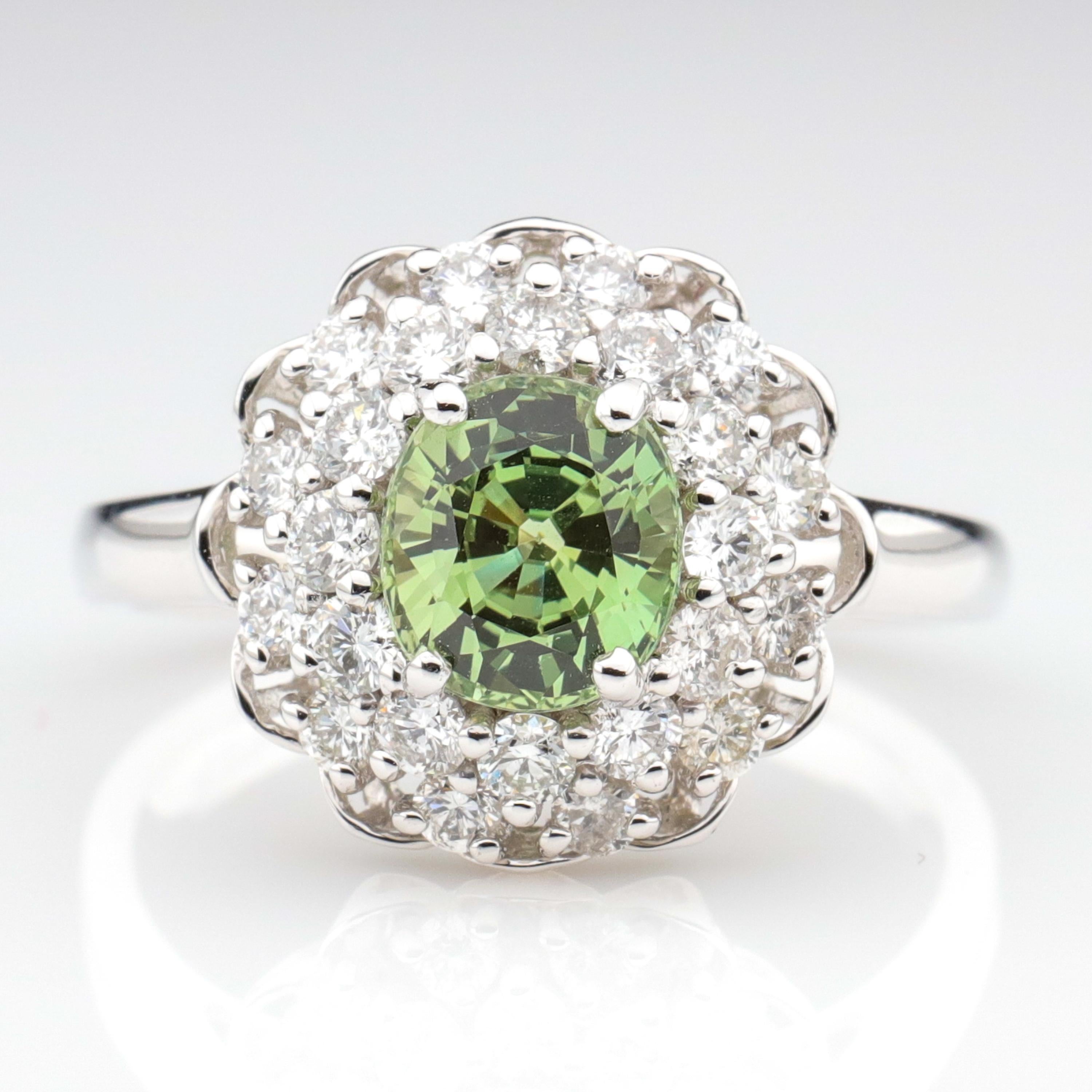 Alexandrite Ring with Diamonds is Rare Even Among Alexandrite Rings 3
