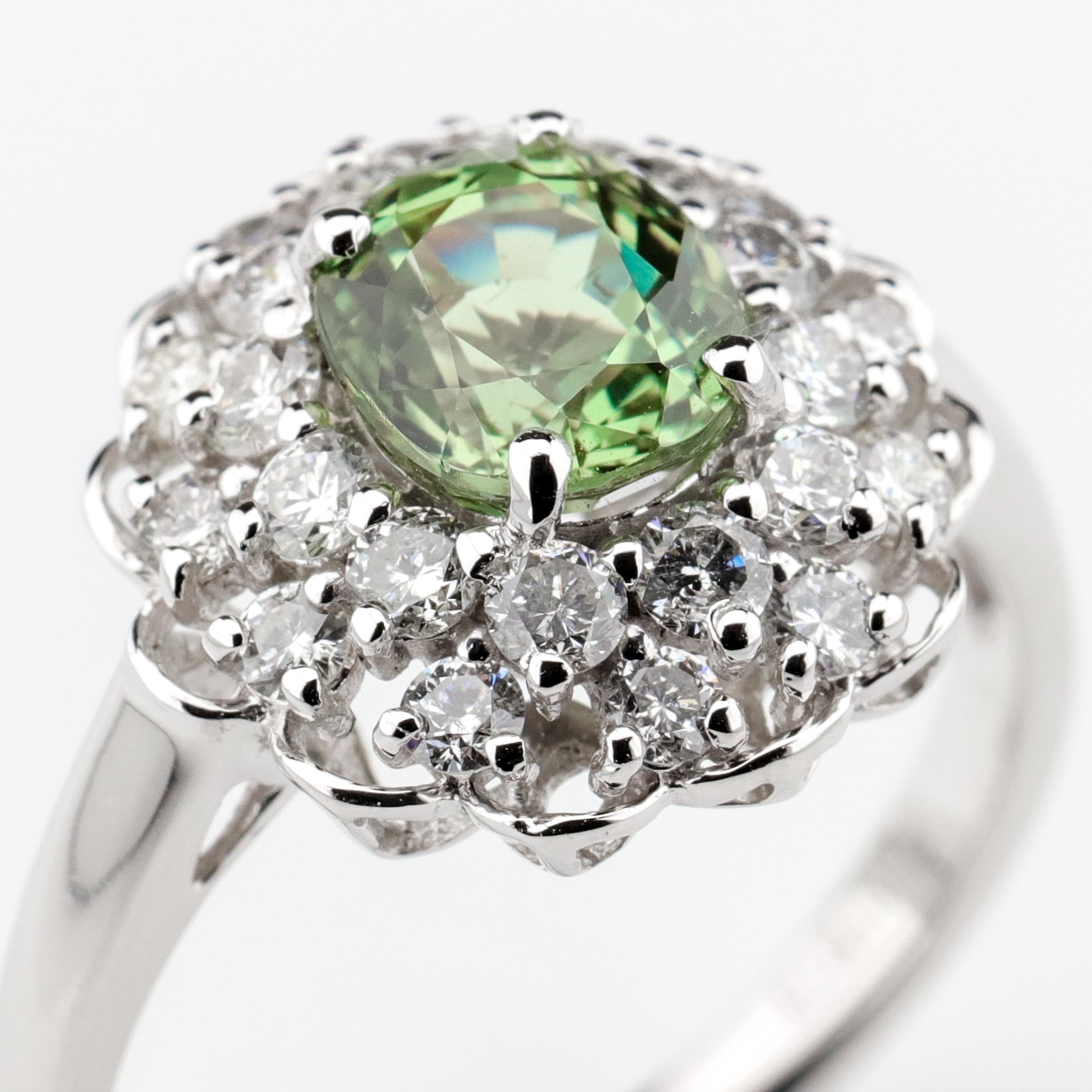 Alexandrite Ring with Diamonds is Rare Even Among Alexandrite Rings 4