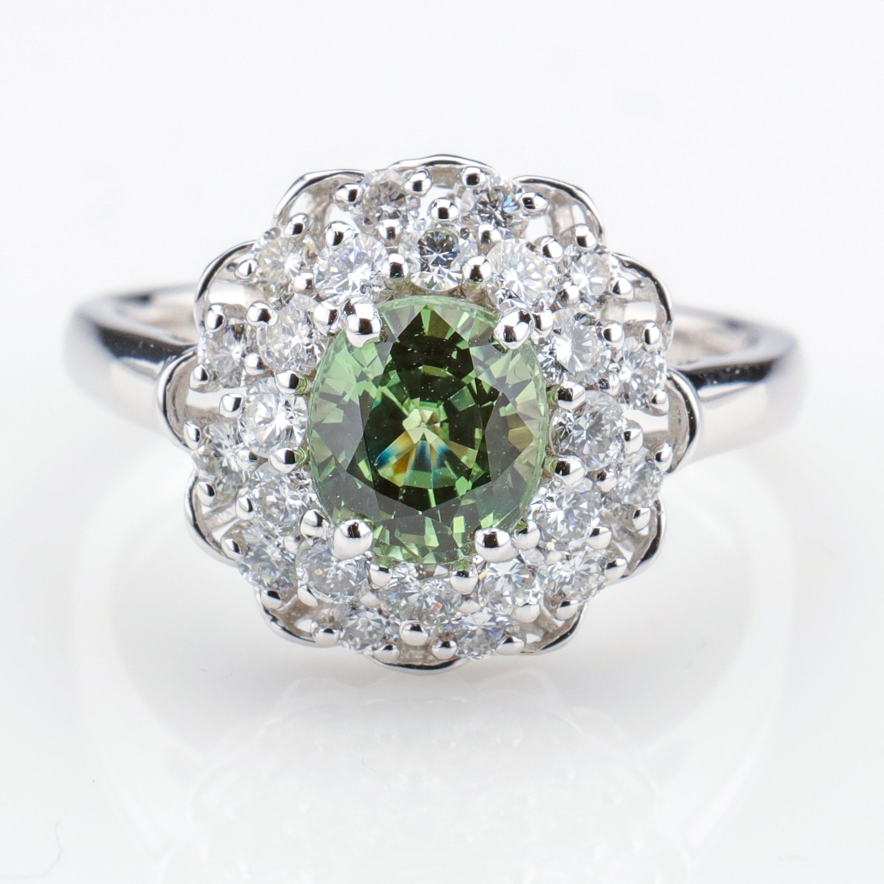 Alexandrite Ring with Diamonds is Rare Even Among Alexandrite Rings 7