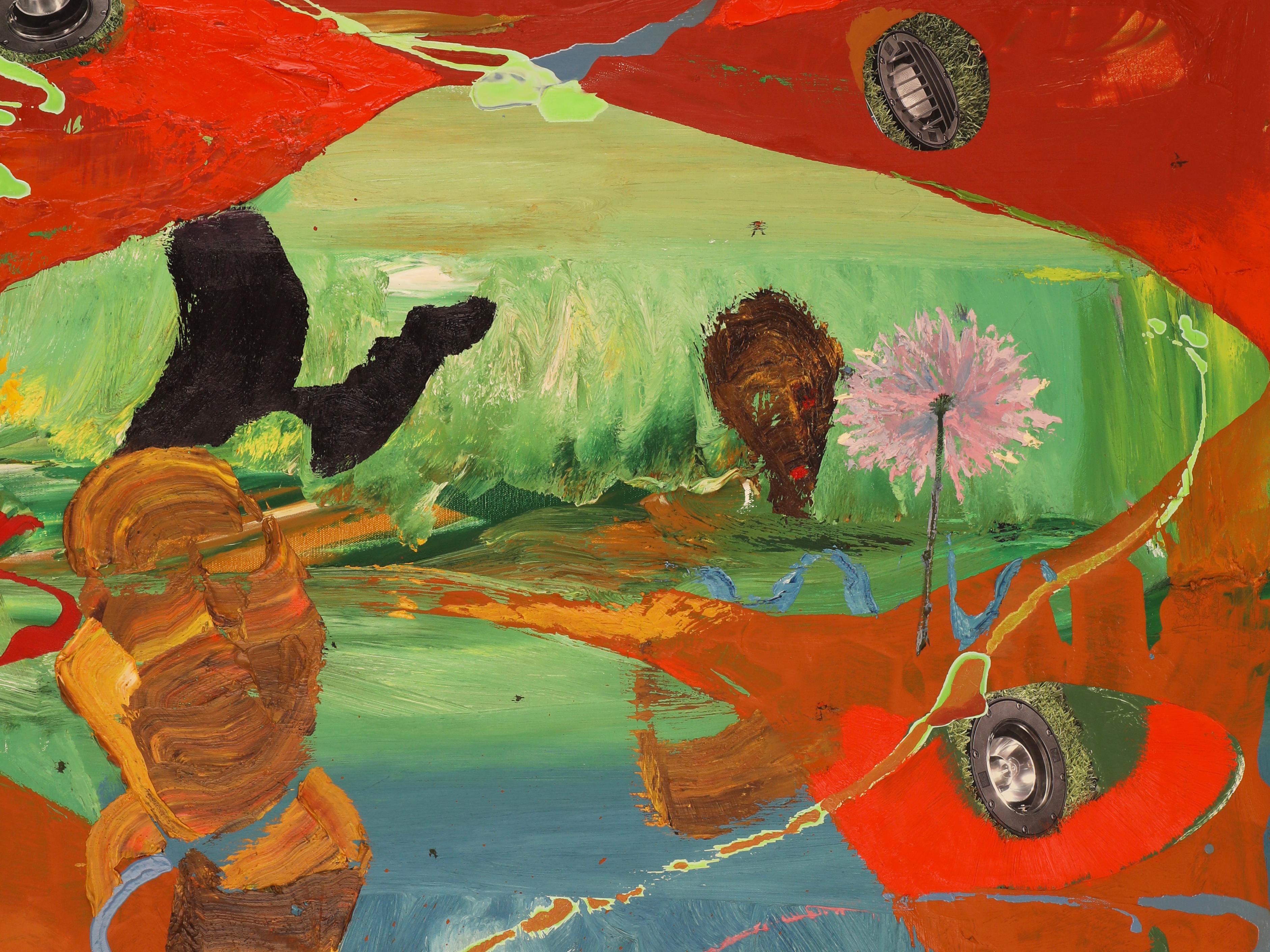 La situazione della Cina - Painting di Alexandro SANTANA