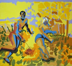 Brown Figurative Paintings