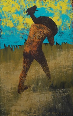 Pseudo Hercule - Homme, 21ème siècle, Mythologique, Jaune, Animal